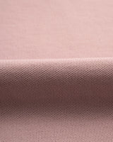 Burnished Lilac — Men's S.Cafe Short-Sleeve Polo Shirt — Ribbed Trim Collar
