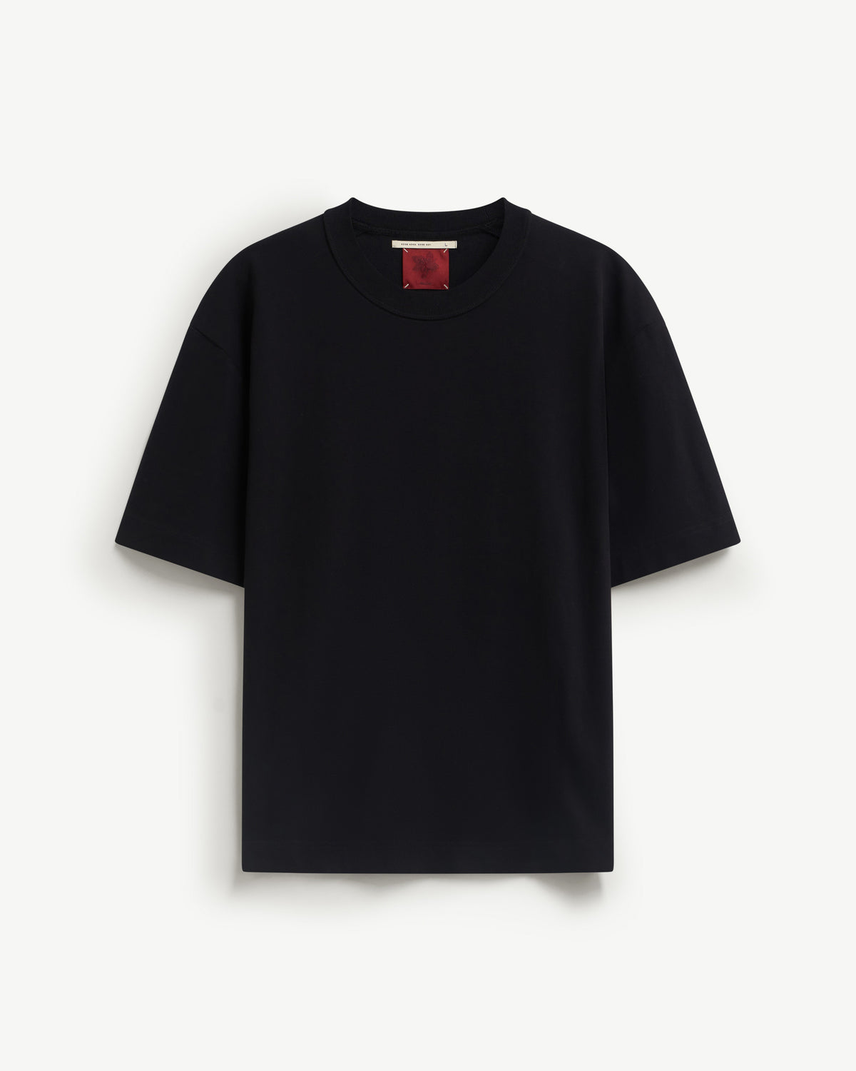 Black — Men's S.Cafe Short-Sleeve T-Shirt — Boxy Fit
