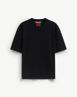 Black — Men's S.Cafe Short-Sleeve T-Shirt — Boxy Fit