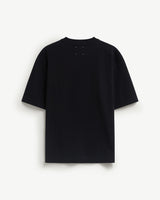 Black — Men's S.Cafe Short-Sleeve T-Shirt — Boxy Fit