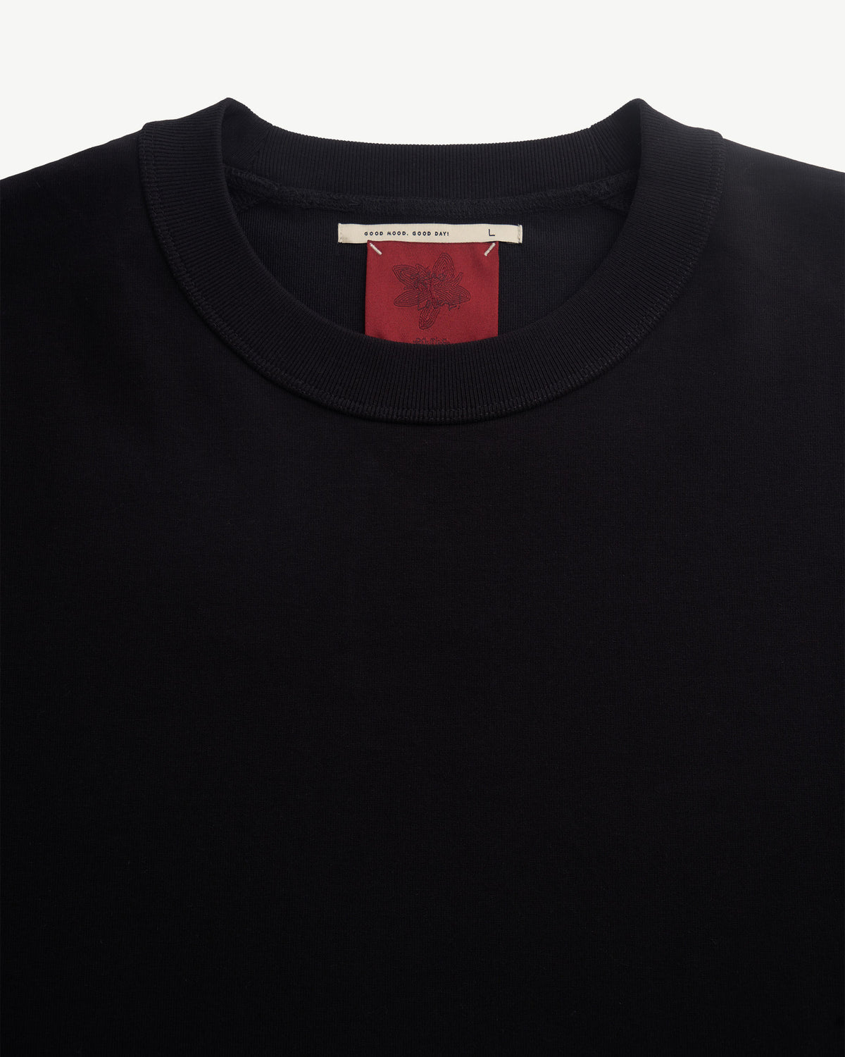 Black — Men's S.Cafe Short-Sleeve T-Shirt — Boxy Fit