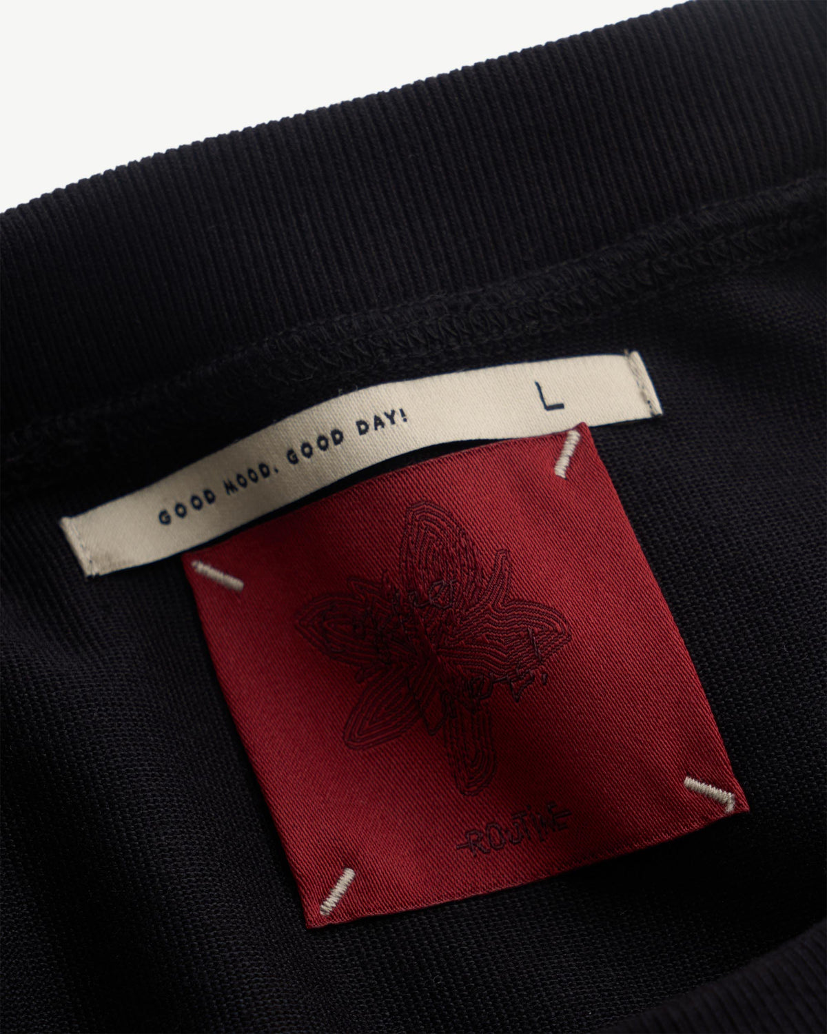 Black — Men's S.Cafe Short-Sleeve T-Shirt — Boxy Fit