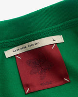JOLLY GREEN — S.Café Short-Sleeve Embroidered Back T-Shirt — Boxy Fit