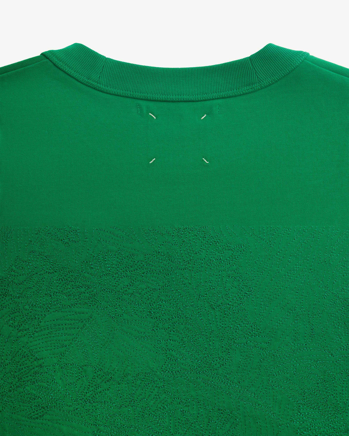 JOLLY GREEN — S.Café Short-Sleeve Embroidered Back T-Shirt — Boxy Fit