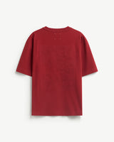 SUN-DRIED TOMATO — S.Café Short-Sleeve Embroidered Back T-Shirt — Boxy Fit