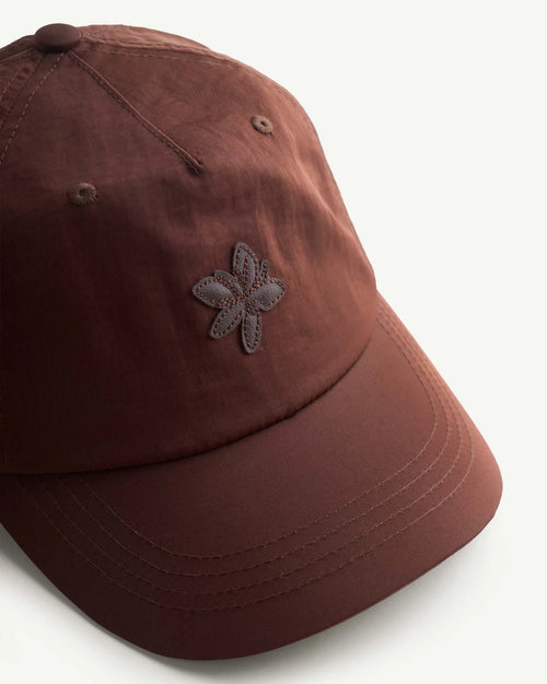 Brown — Coffee Lovers Decorative Patch Baseball Cap — Freesize