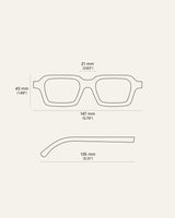 Lega Grey Sunglasses — View 9