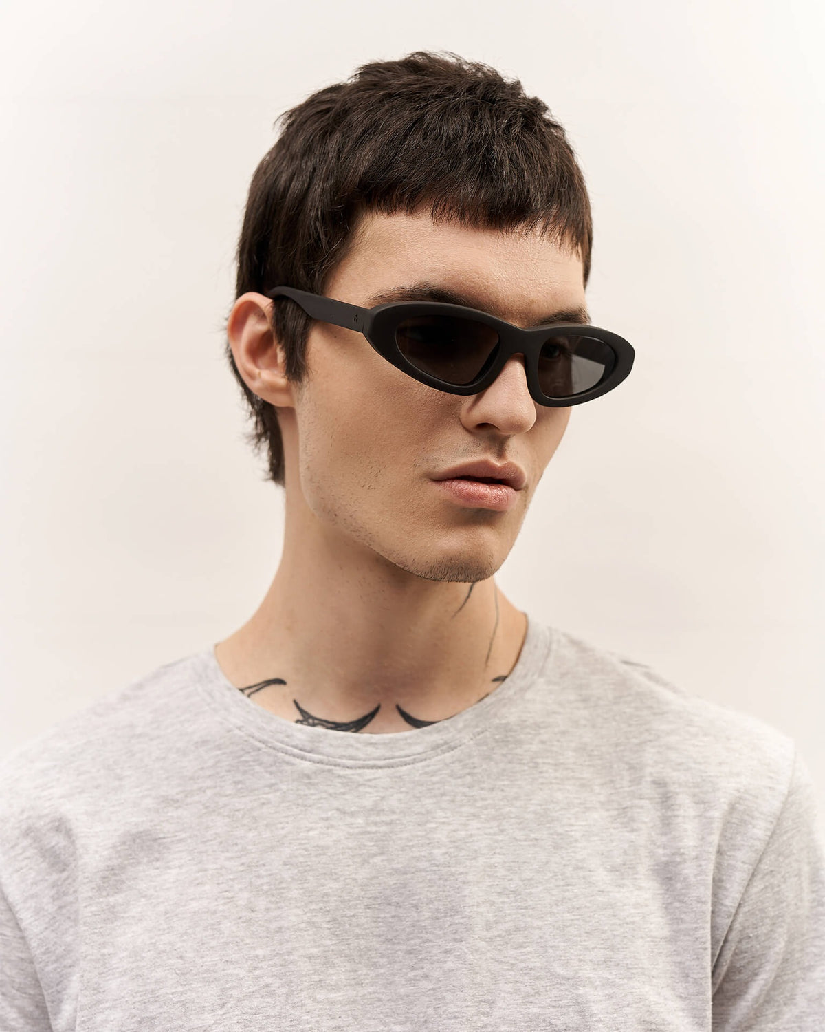V1 Grey Sunglasses — Size reference