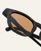 Anderson Flax Brown Sunglasses — Detail