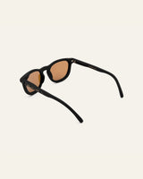 Anderson Flax Brown Sunglasses — Three-quarter view