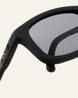 Dandy Grey Sunglasses — On model