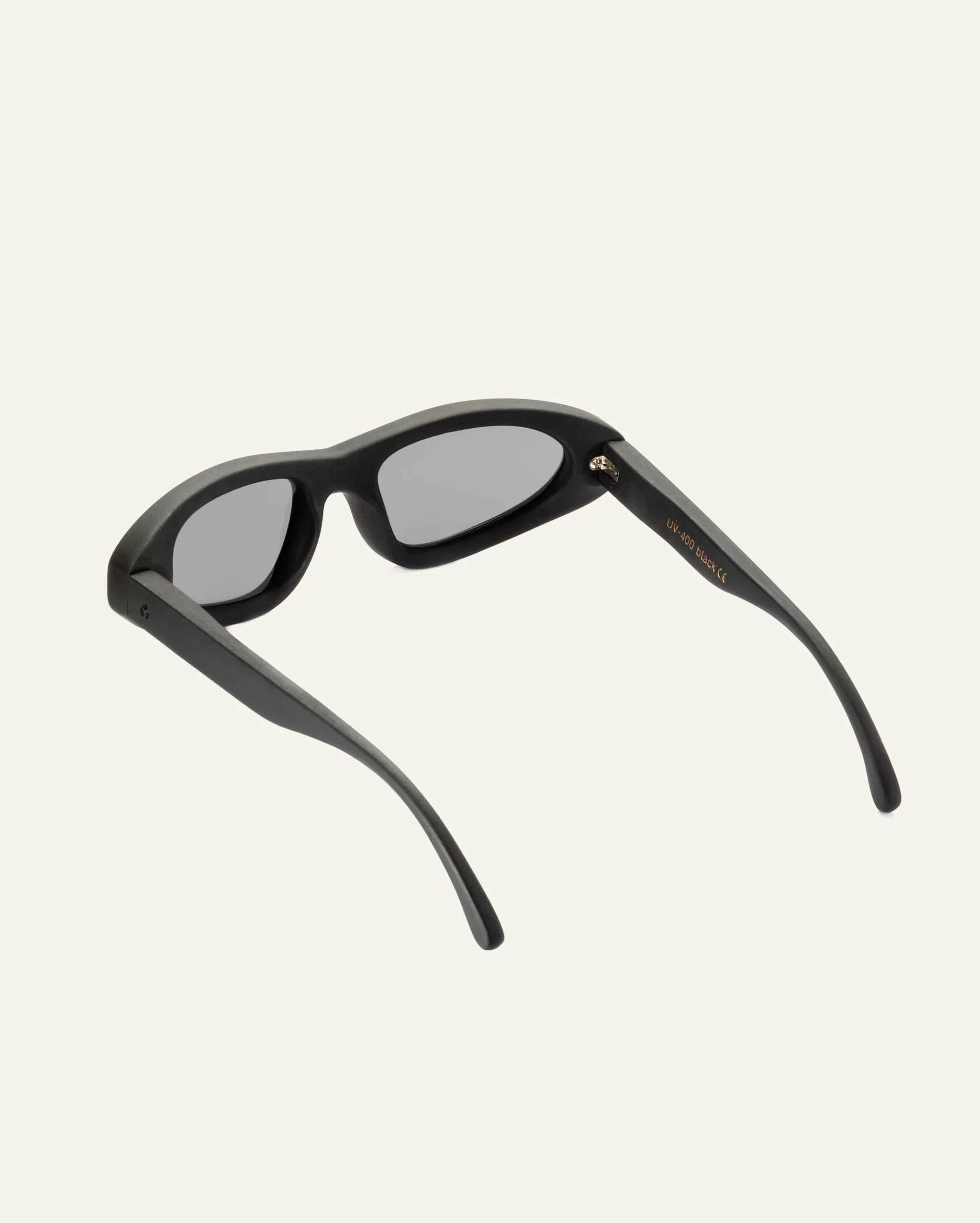V1 Grey Sunglasses — Three-quarter view