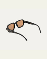 Brade Flax Brown Sunglasses — Three-quarter view