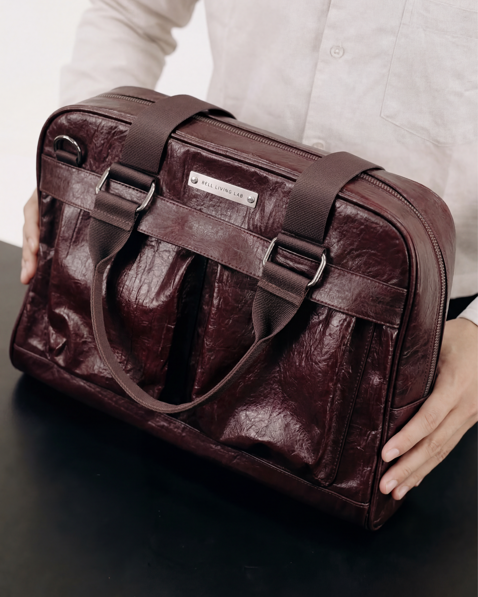 M-TEX Coffee Leather by Bell Living Lab®