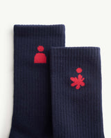 Coffee Lovers Long Socks — Black