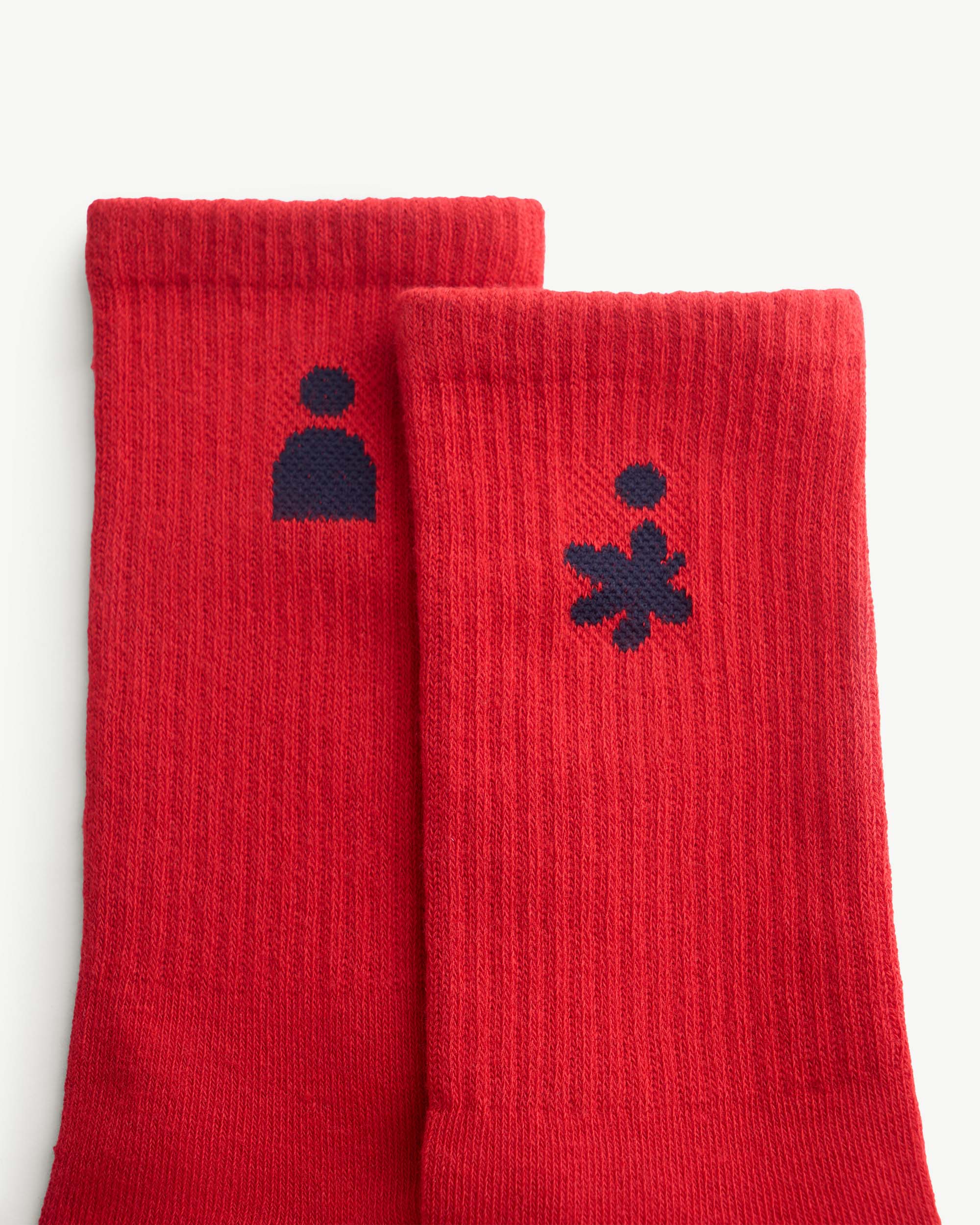 Coffee Lovers Long Socks — Sundried Tomato
