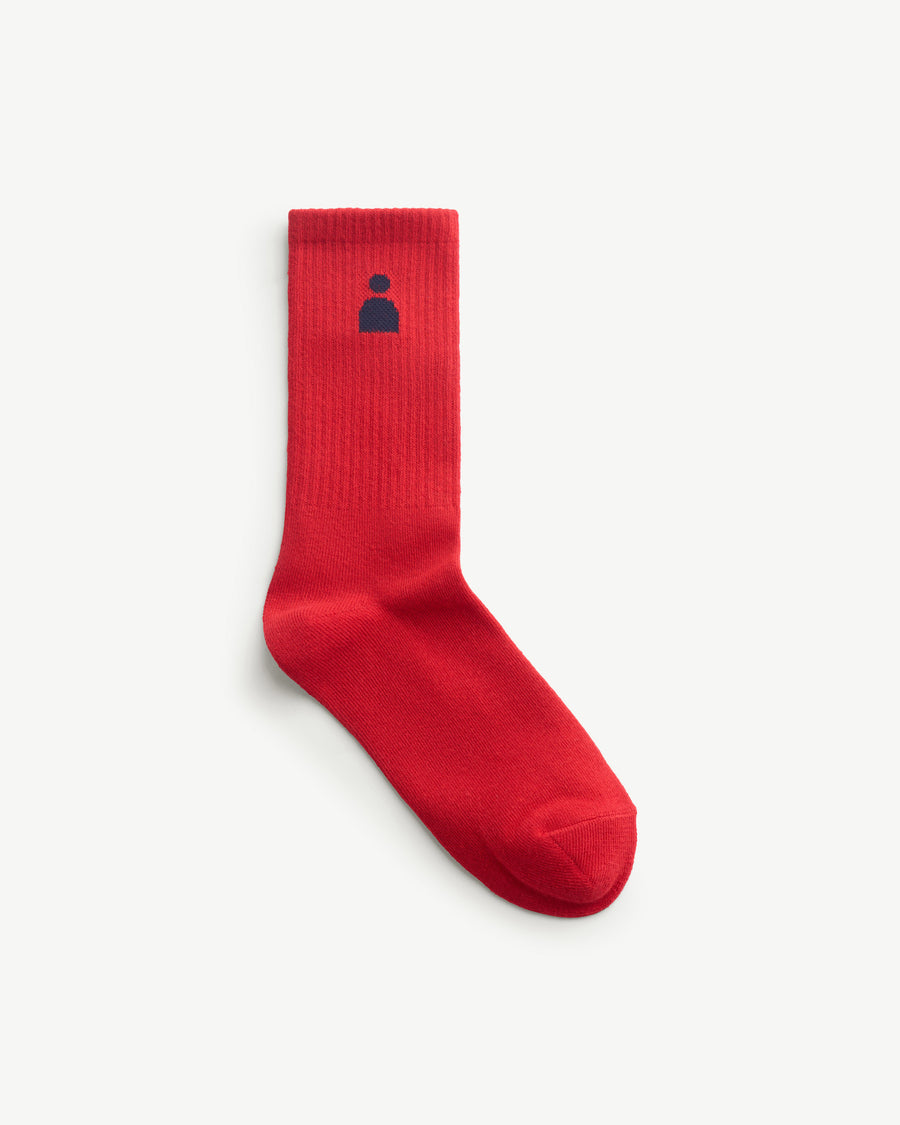 Coffee Lovers Long Socks — Sundried Tomato