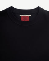 Black/Black — Men's S.Cafe Embroidered Short-Sleeve T-Shirt — Boxy Fit