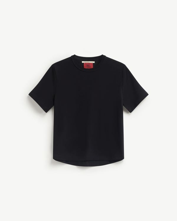 Women's S.Café Embroidered T-Shirt — Black