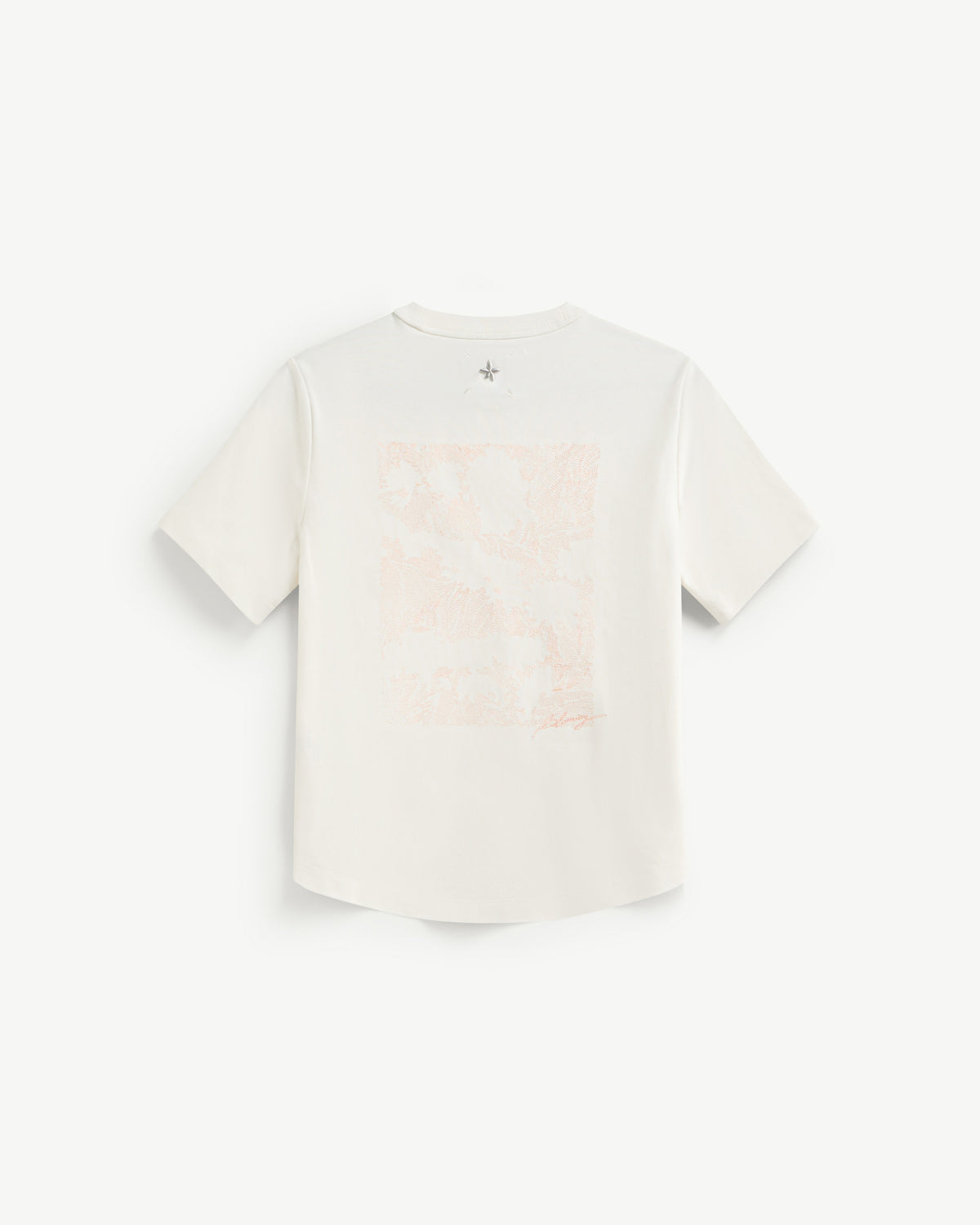 Women's S.Café Embroidered T-Shirt — Snow White