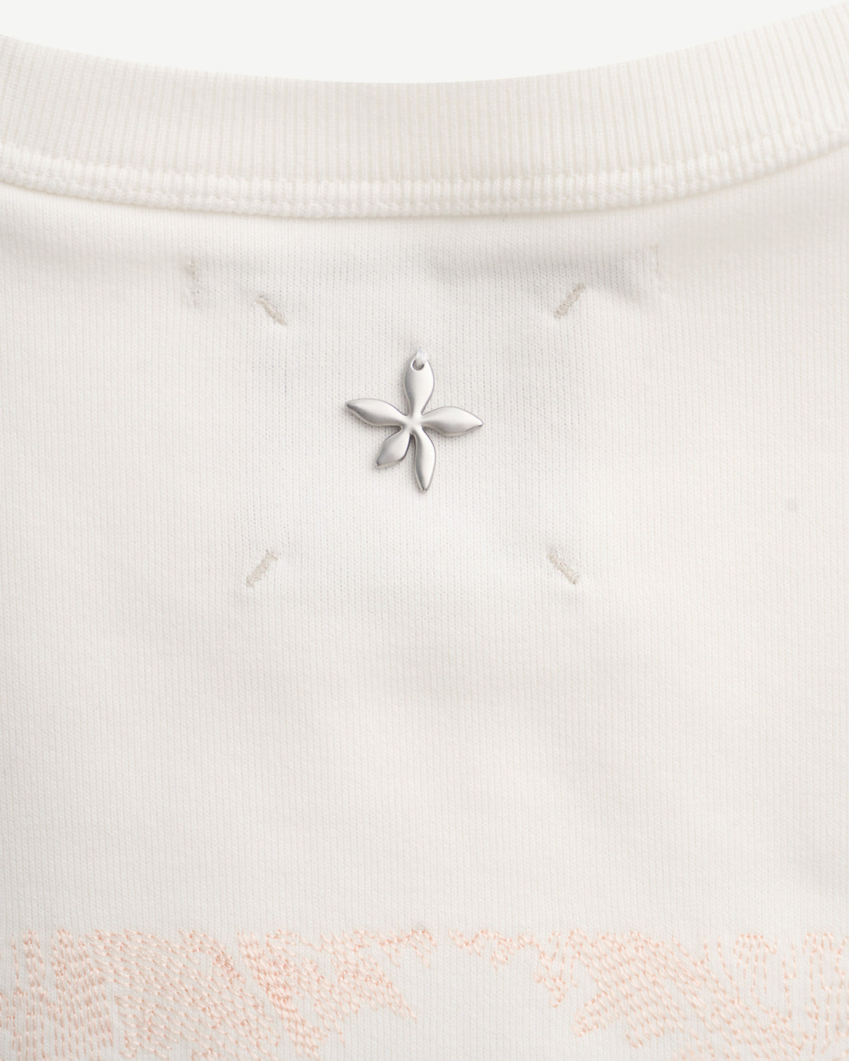 Women's S.Café Embroidered T-Shirt — Snow White