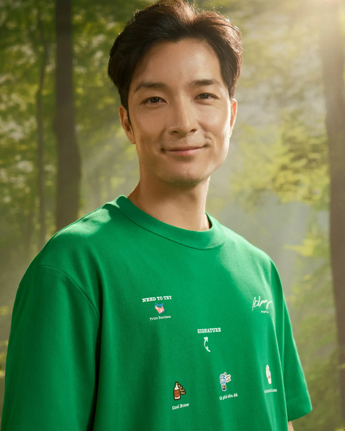 S.Café Back Print T-Shirt — Jolly Green