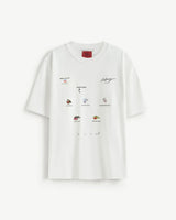 S.Café Back Print T-Shirt — Snow White