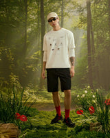 S.Café Back Print T-Shirt — Snow White
