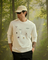 S.Café Back Print T-Shirt — Snow White