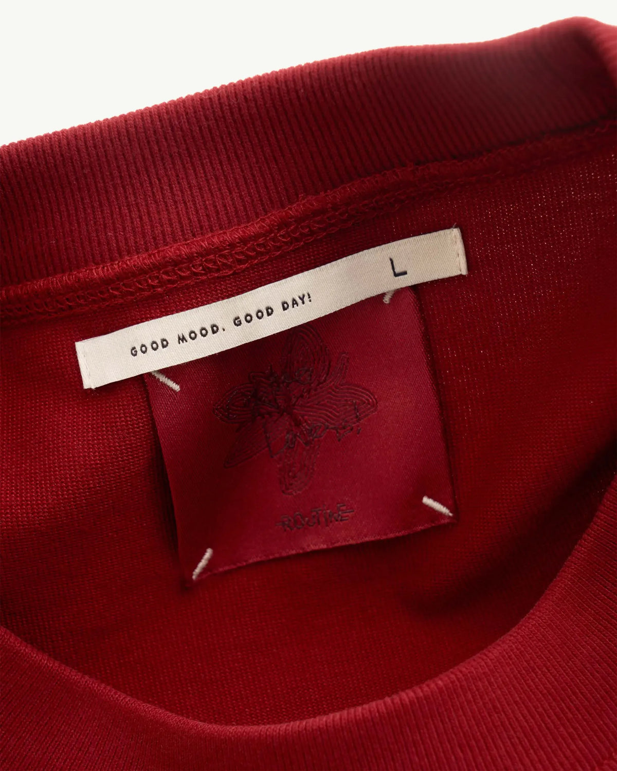 S.Café Back Print T-Shirt — Sundried Tomato
