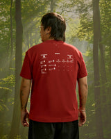 S.Café Back Print T-Shirt — Sundried Tomato
