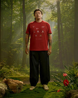 S.Café Back Print T-Shirt — Sundried Tomato