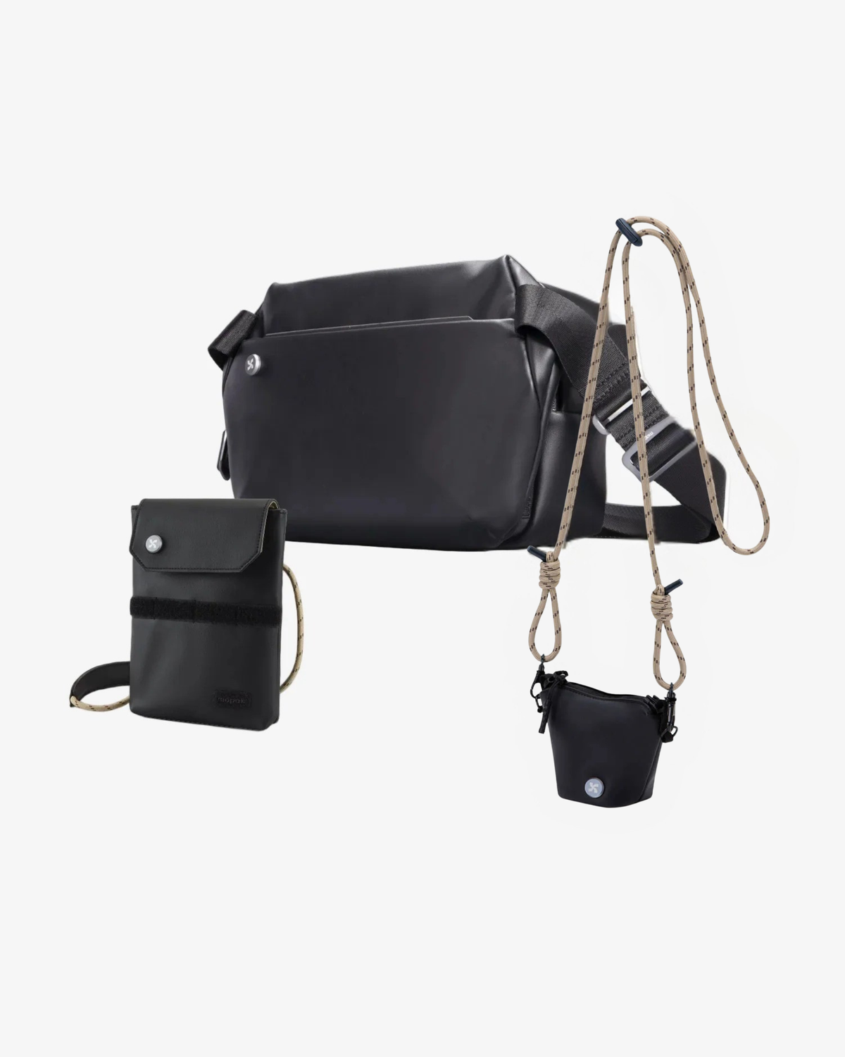 Urban Trio Bag Set — Black